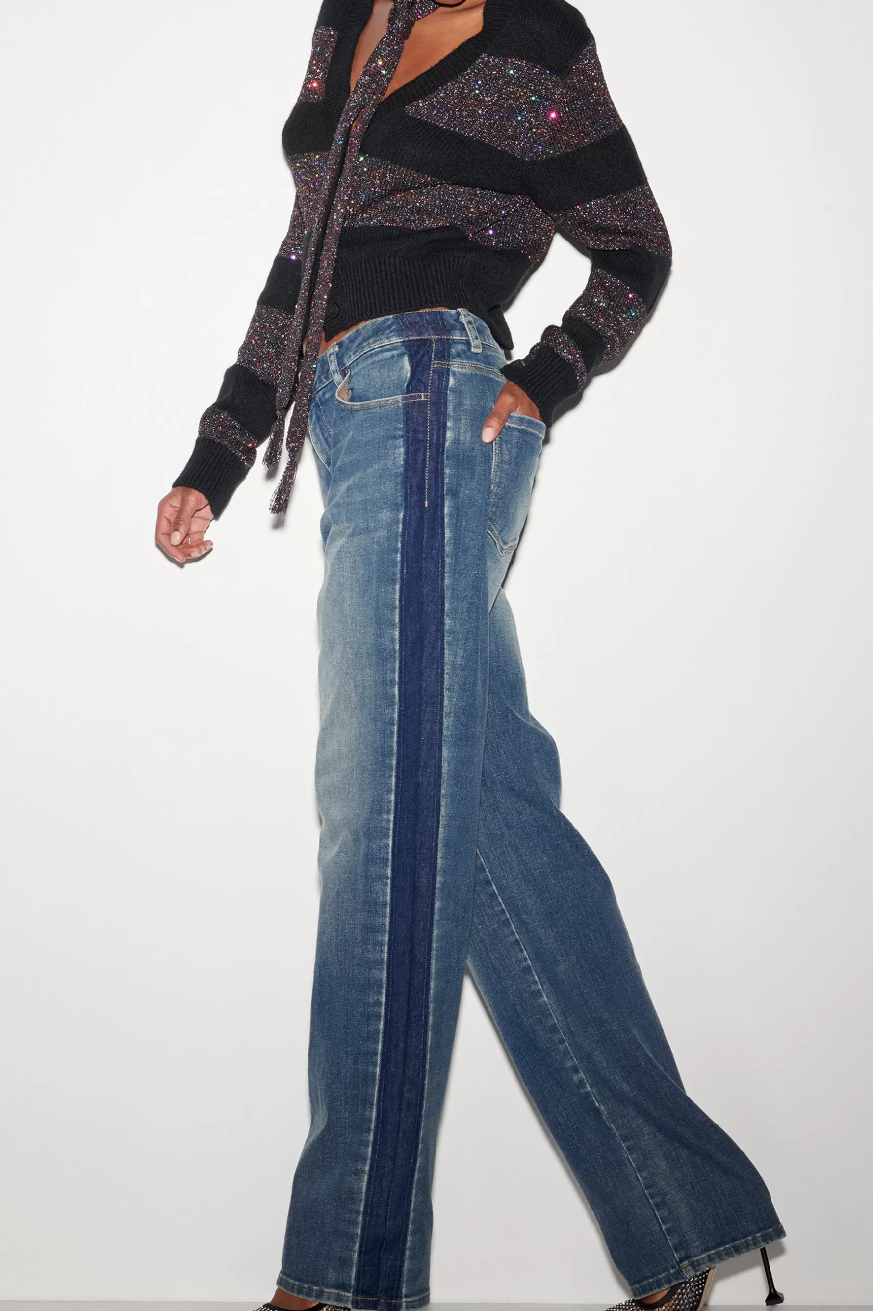 Hosen | Denim-LUISA CERANO Authentic-Straightleg-Denim denim blue