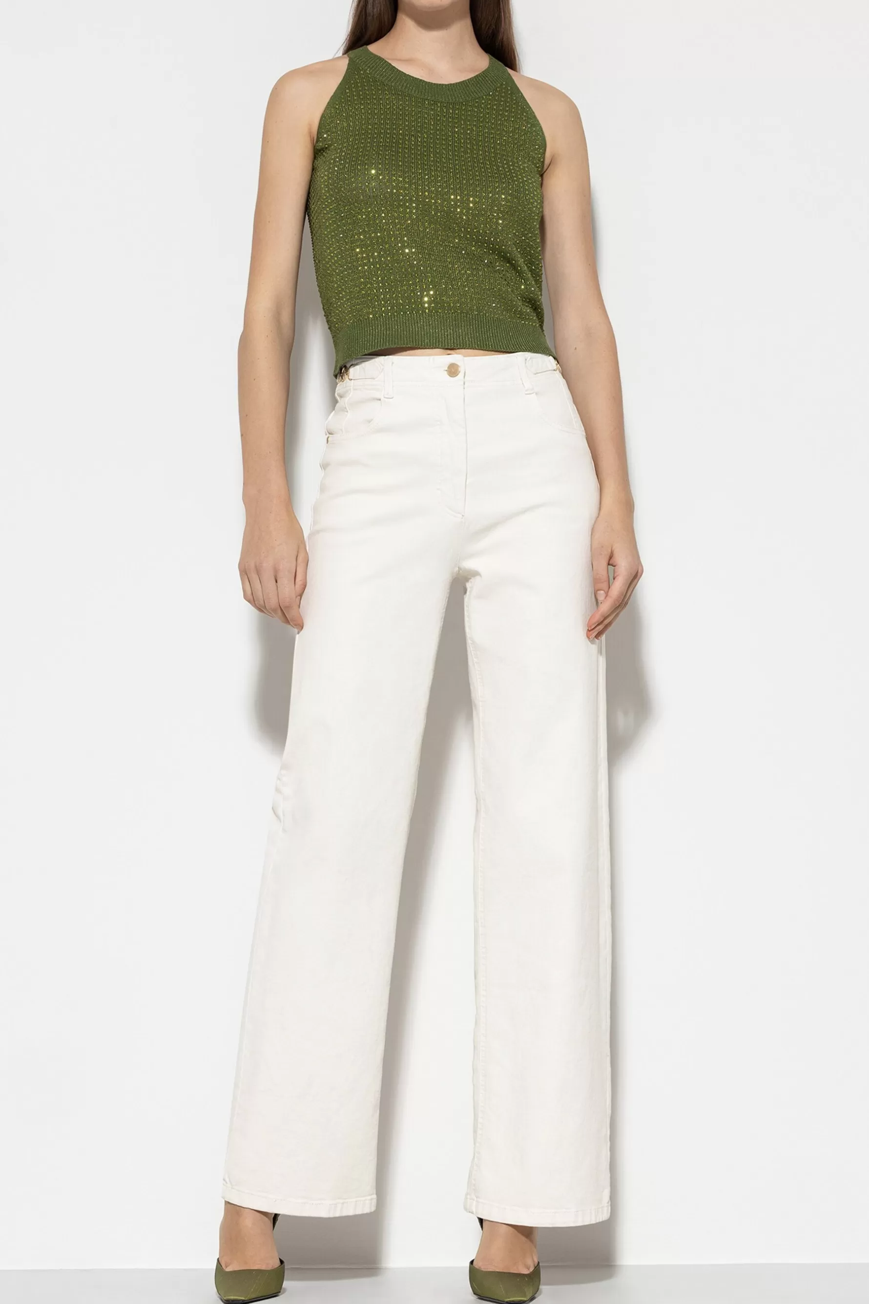 Hosen | Denim-LUISA CERANO Authentic-Twill-Denim