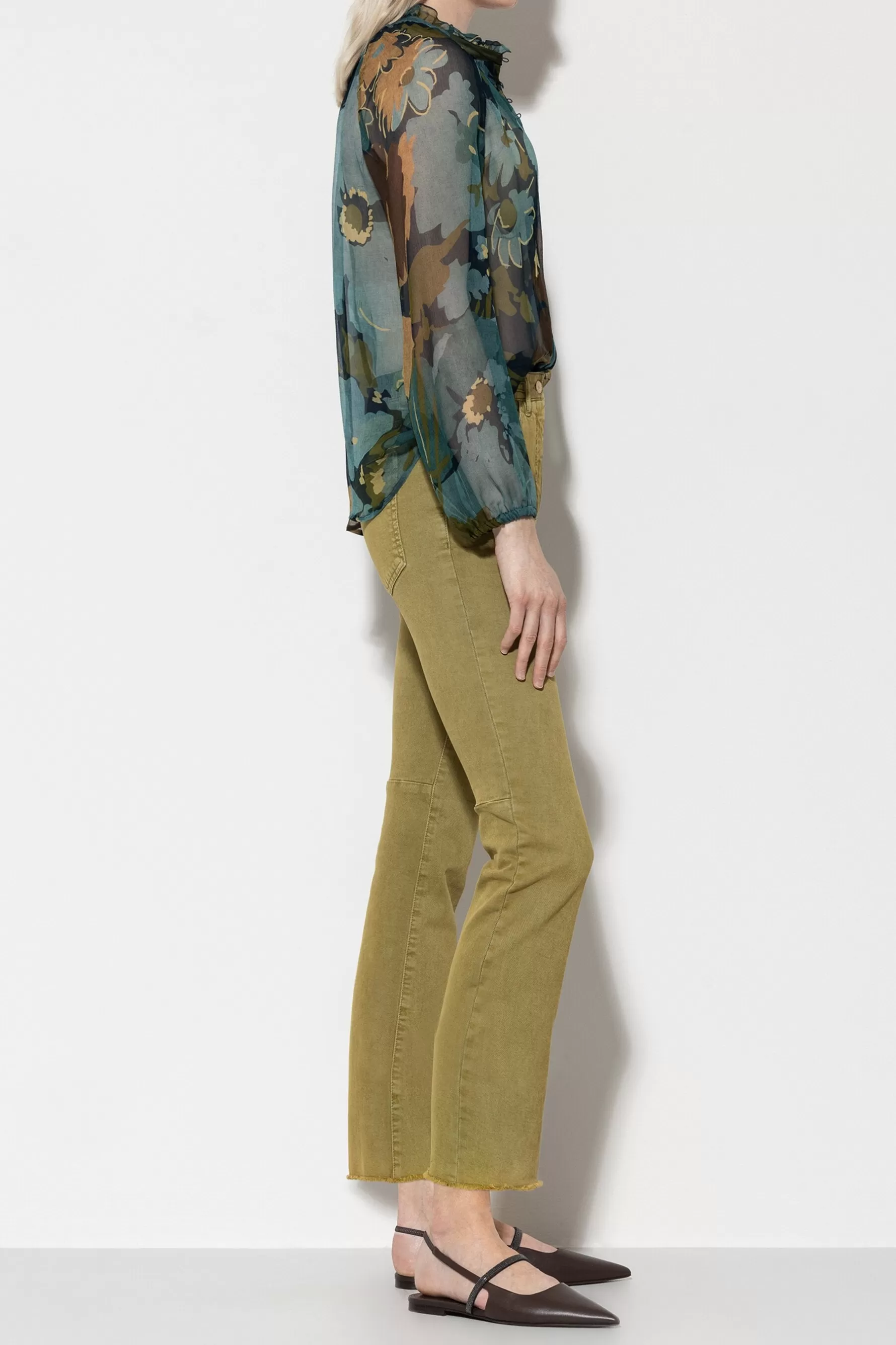 Hosen | Denim-LUISA CERANO Authentic-Twill-Denim
