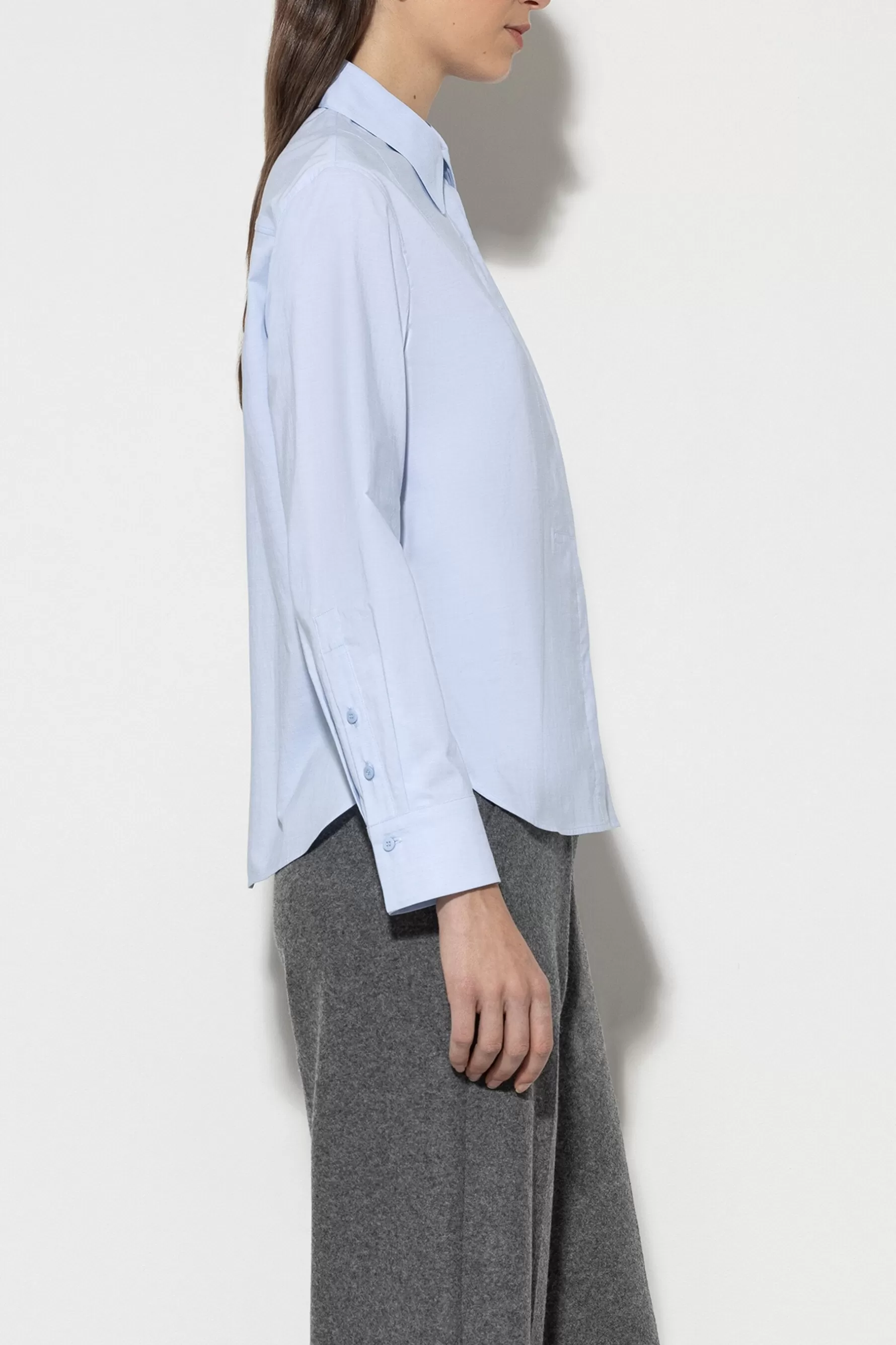 Blusen-LUISA CERANO Chambray-Hemdbluse