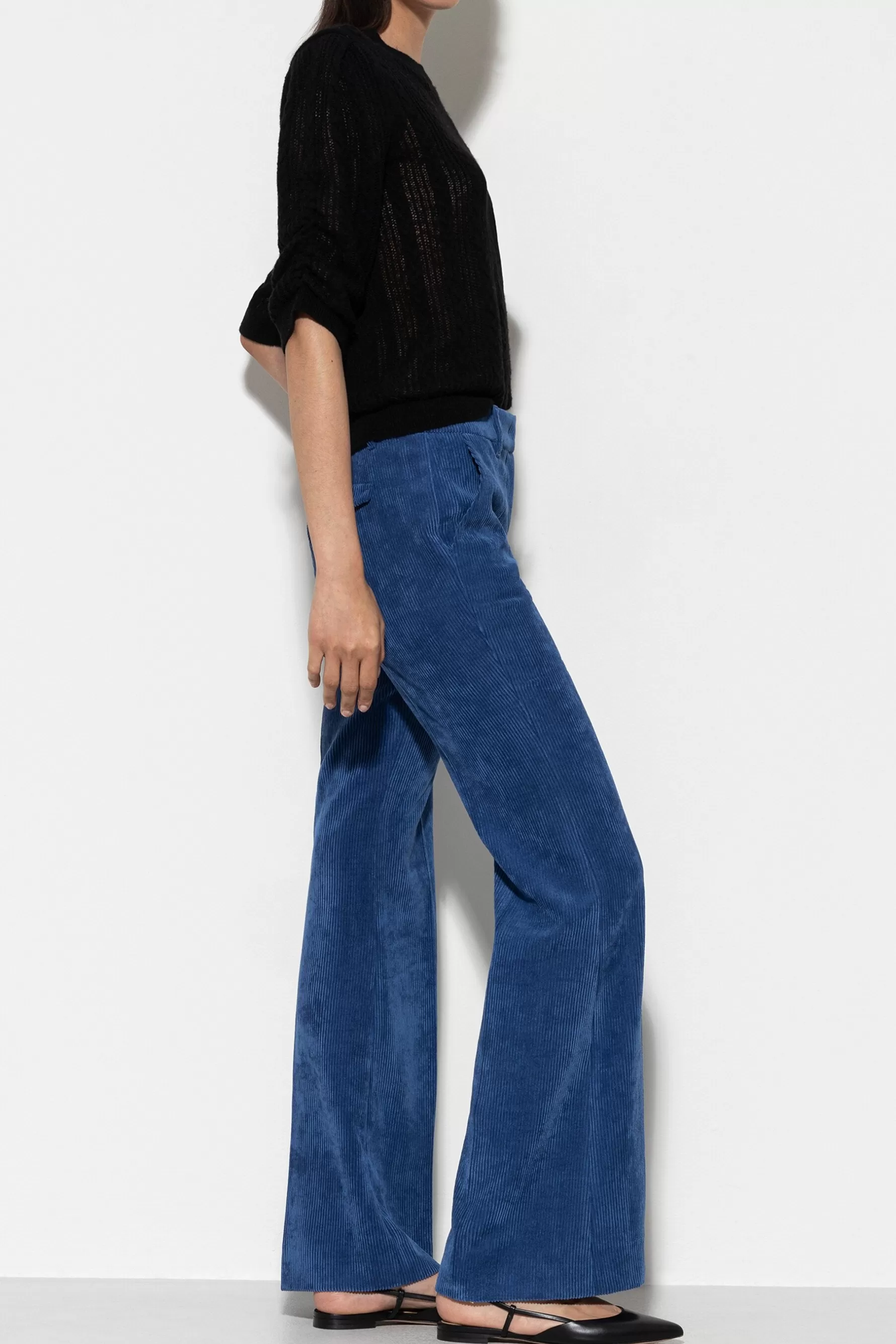 Sets | Hosen-LUISA CERANO Cord-Bootcut-Pants