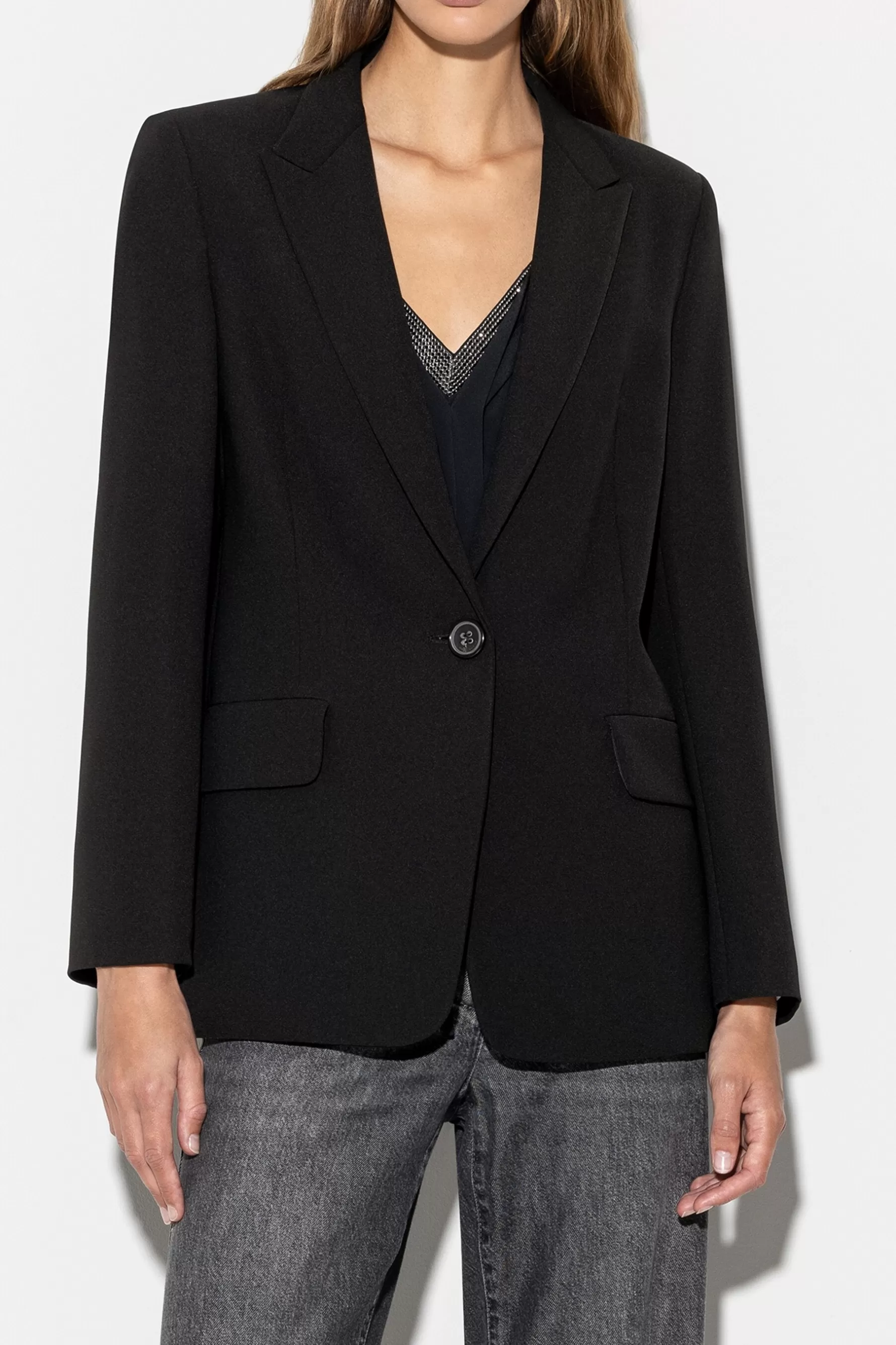 Sets | Blazer-LUISA CERANO Einknopf-Blazer