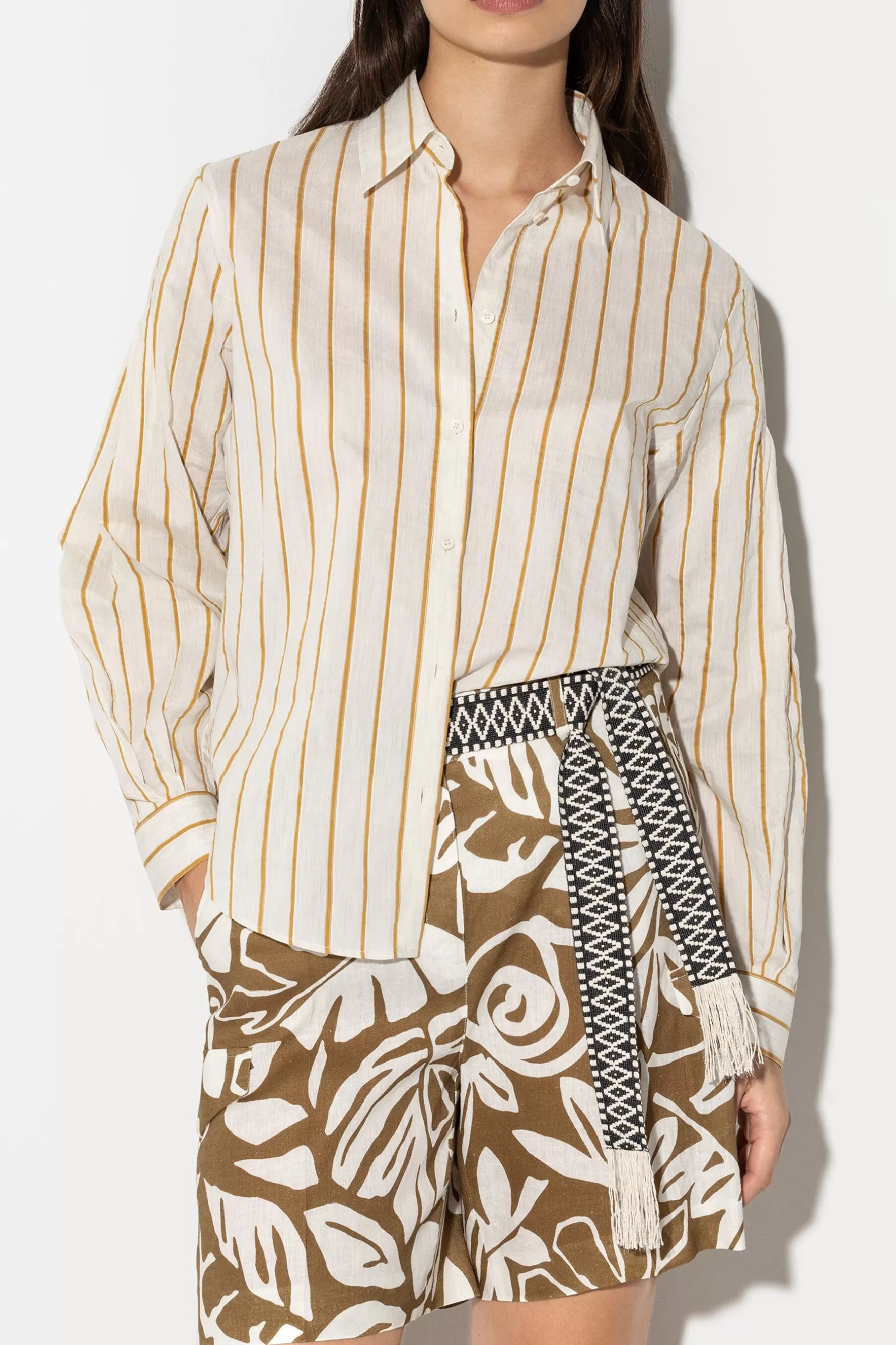 Accessoires-LUISA CERANO Gürtel Mit Ethno-Muster multi