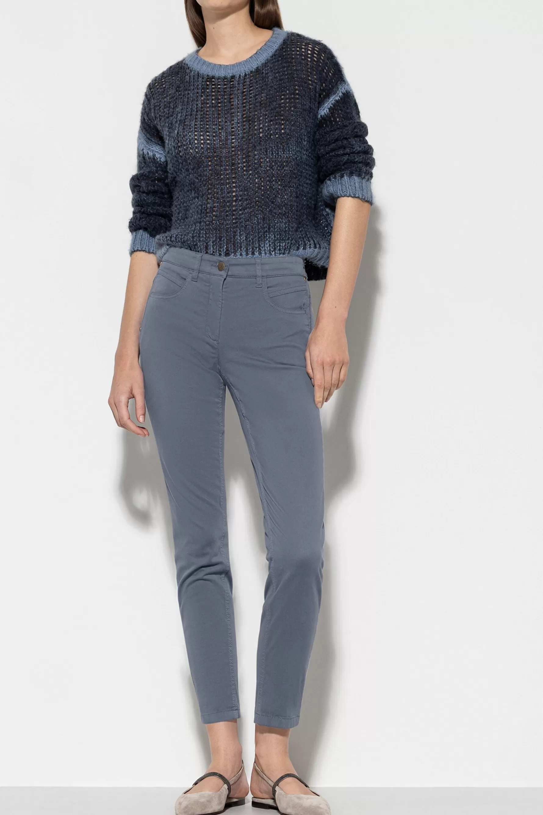Hosen | Denim-LUISA CERANO High-Stretch-Colour-Denim