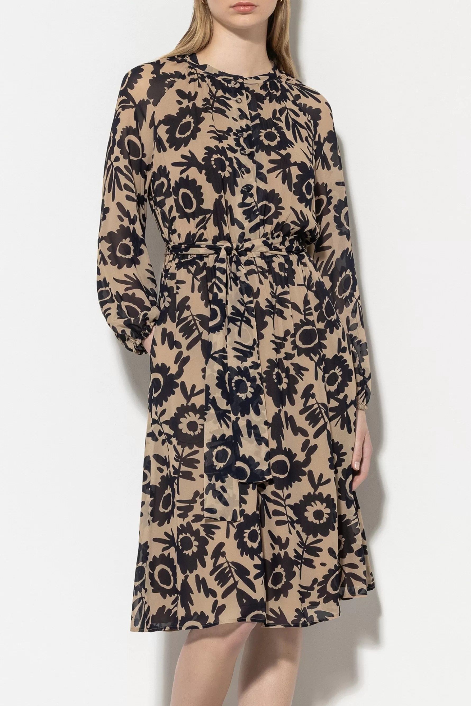 Kleider-LUISA CERANO Kleid Mit Flower-Print multi