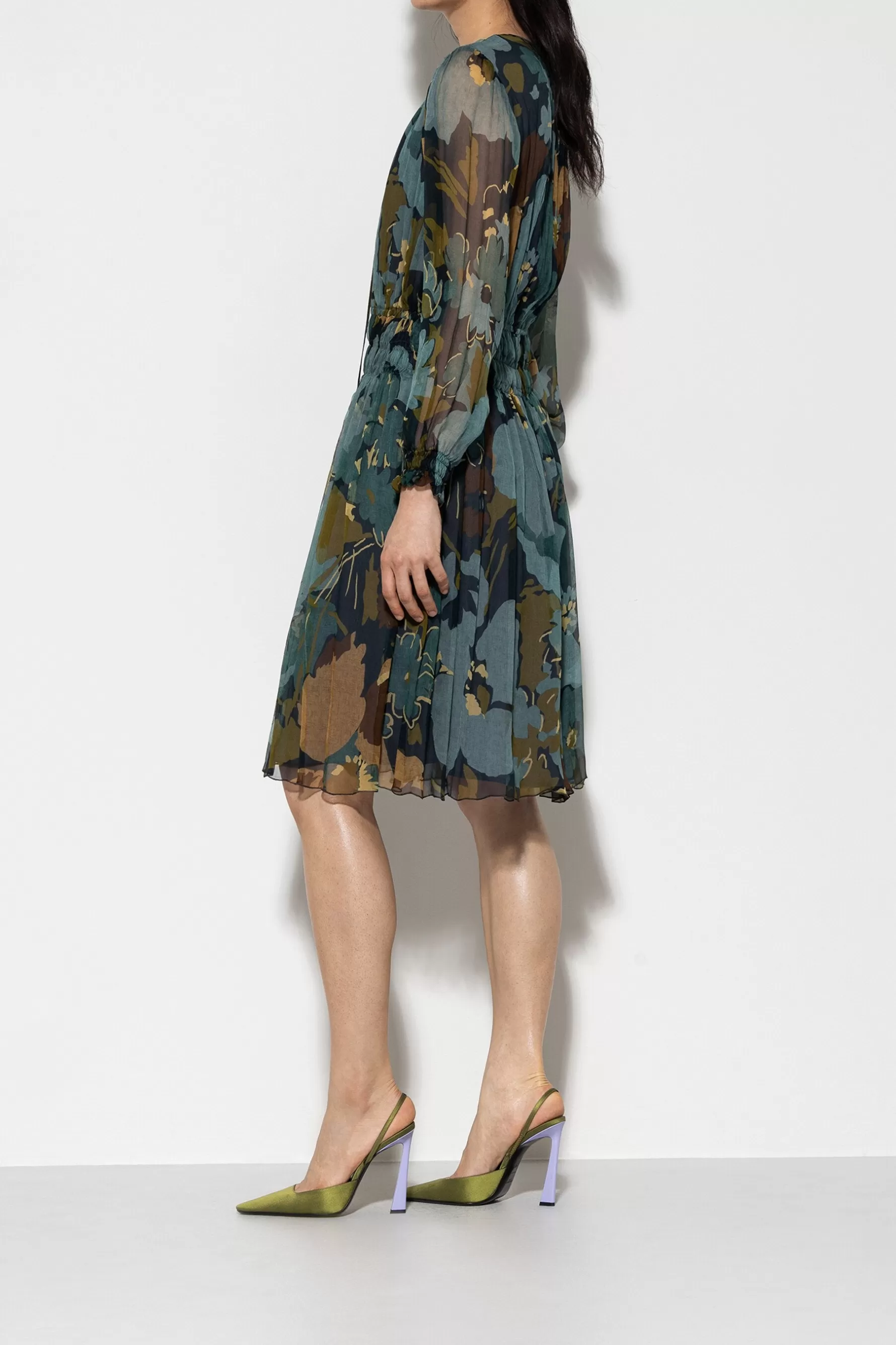 Kleider-LUISA CERANO Kleid Mit Flower-Print multi