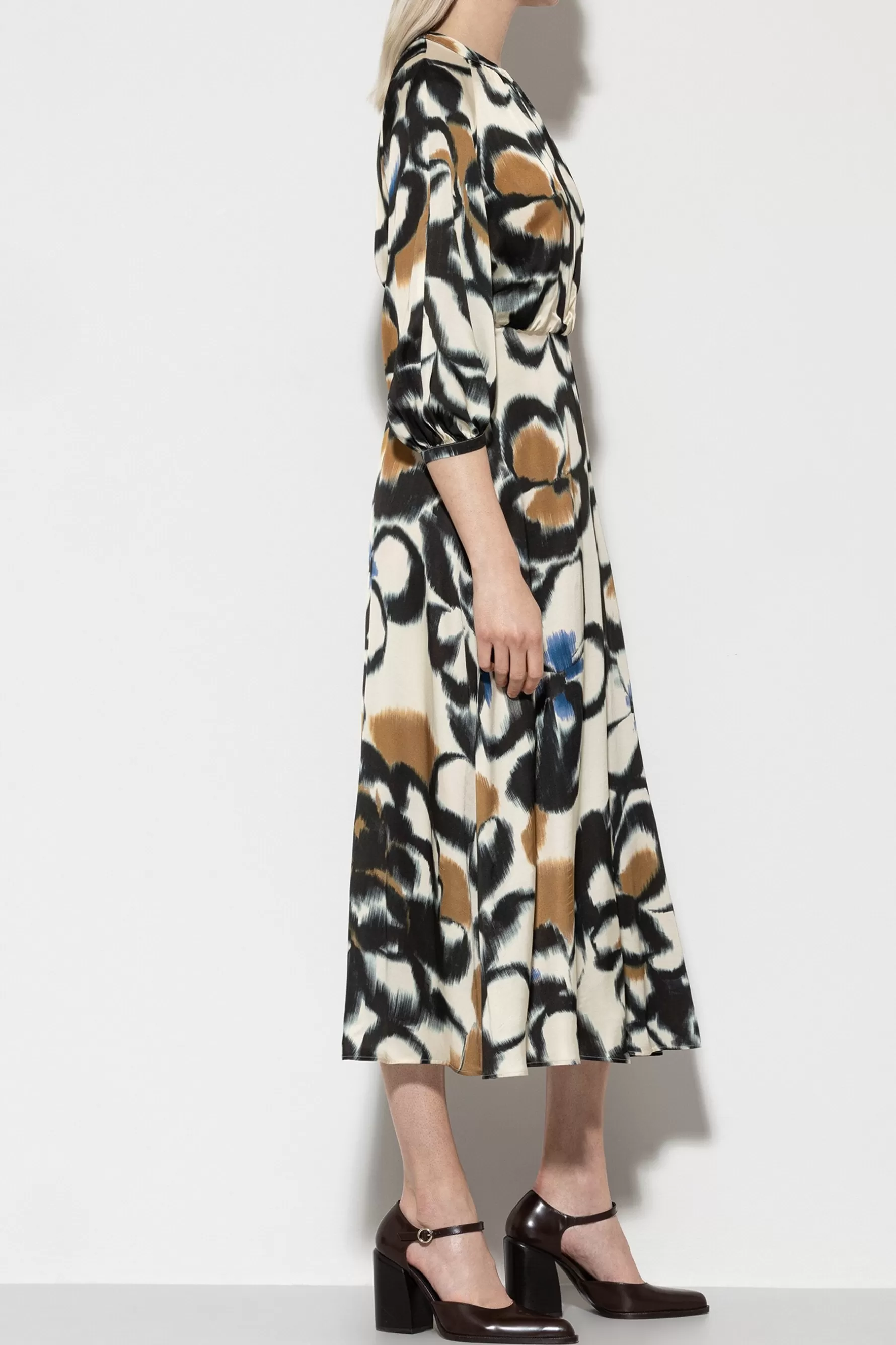 Kleider-LUISA CERANO Kleid Mit Flower-Print multi