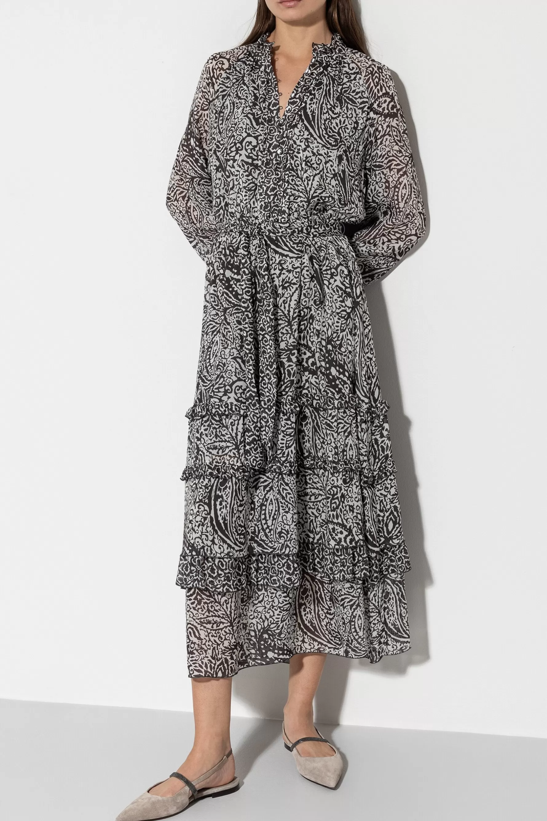 Kleider-LUISA CERANO Kleid Mit Paisley-Print multi