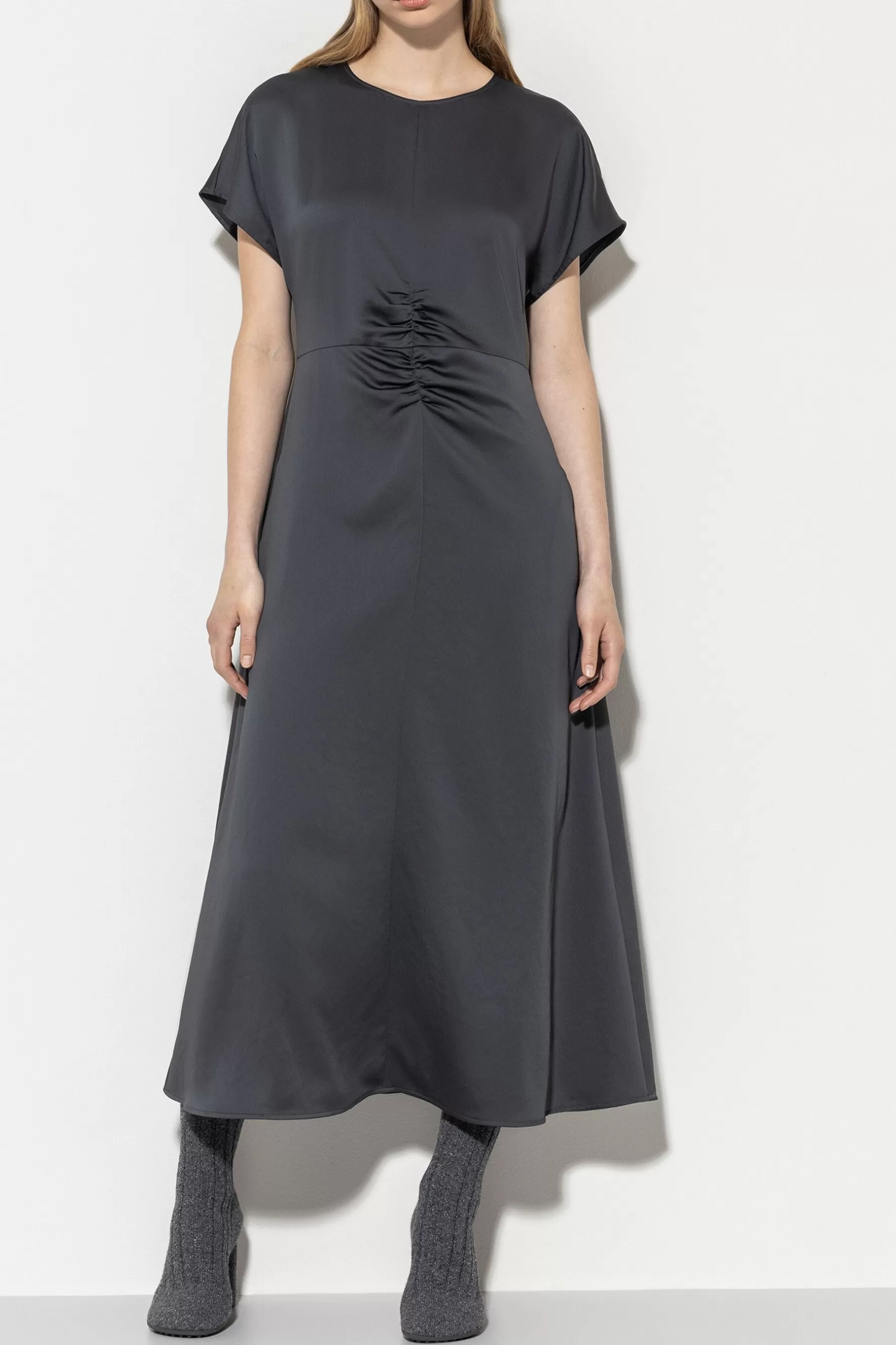 Kleider-LUISA CERANO Maxikleid Mit Faltendetails