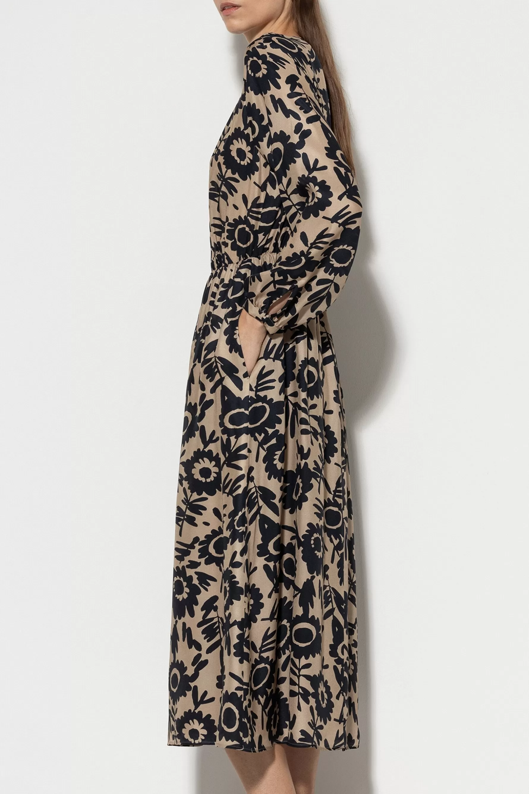Kleider-LUISA CERANO Maxikleid Mit Flower-Print multi
