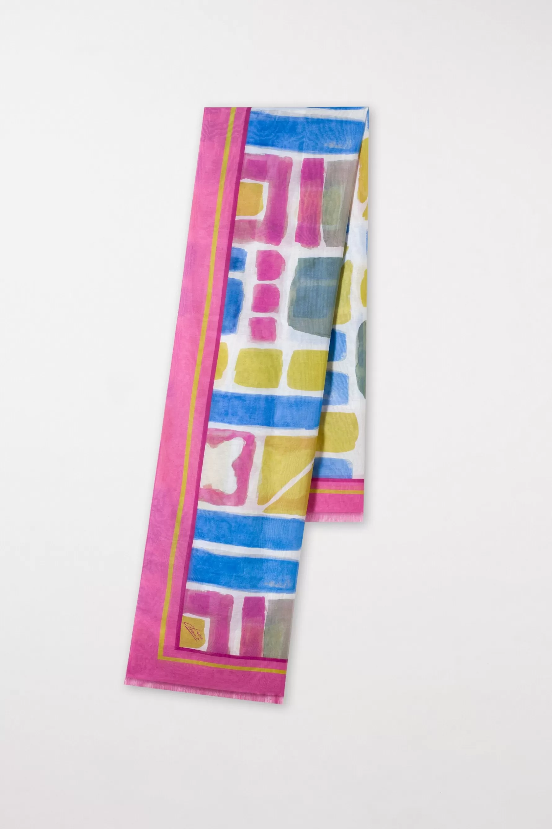 Accessoires-LUISA CERANO Pareo Aus Seiden-Mix multi