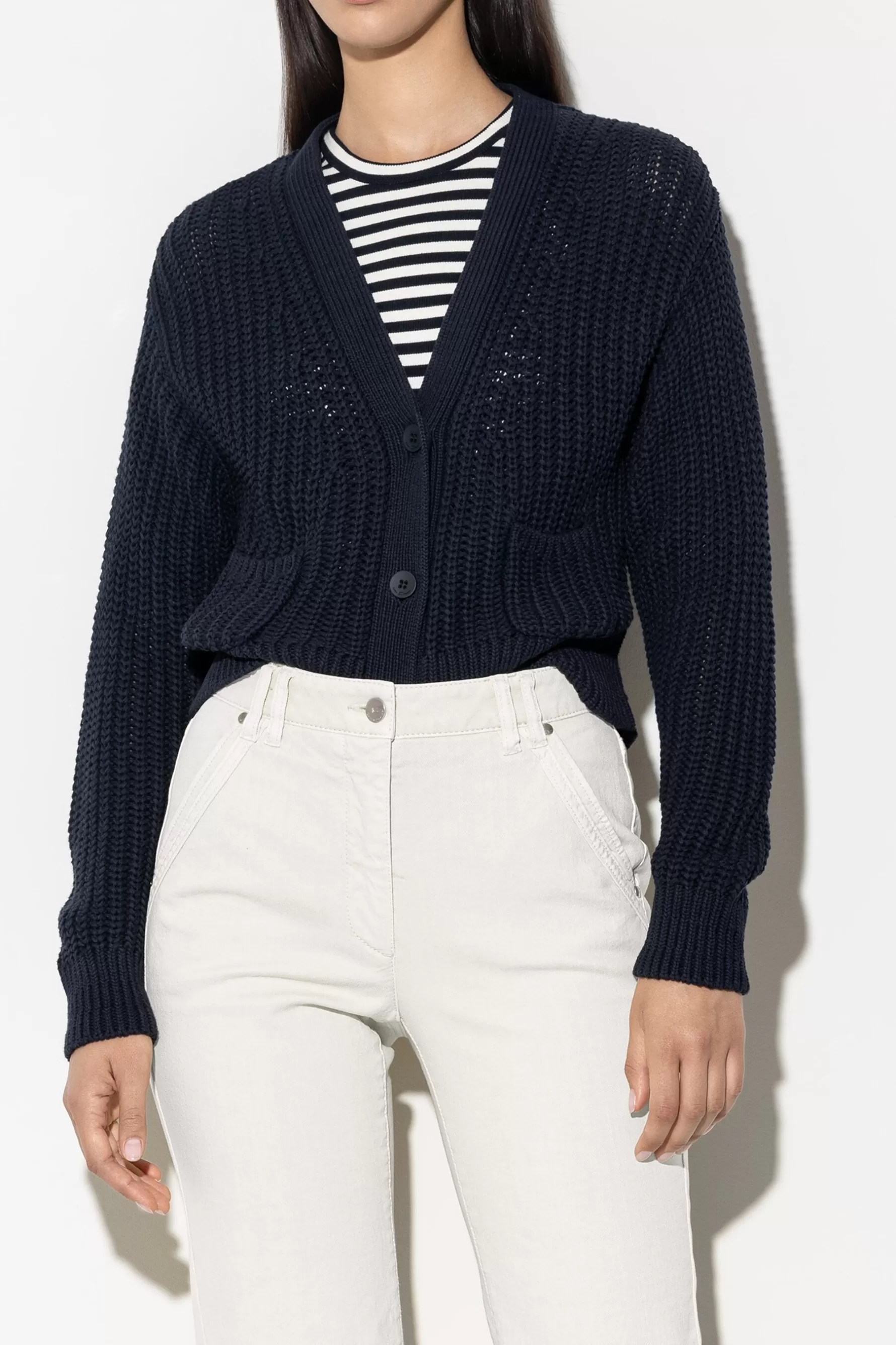 Strick | Sets-LUISA CERANO Rippstrick-Cardigan