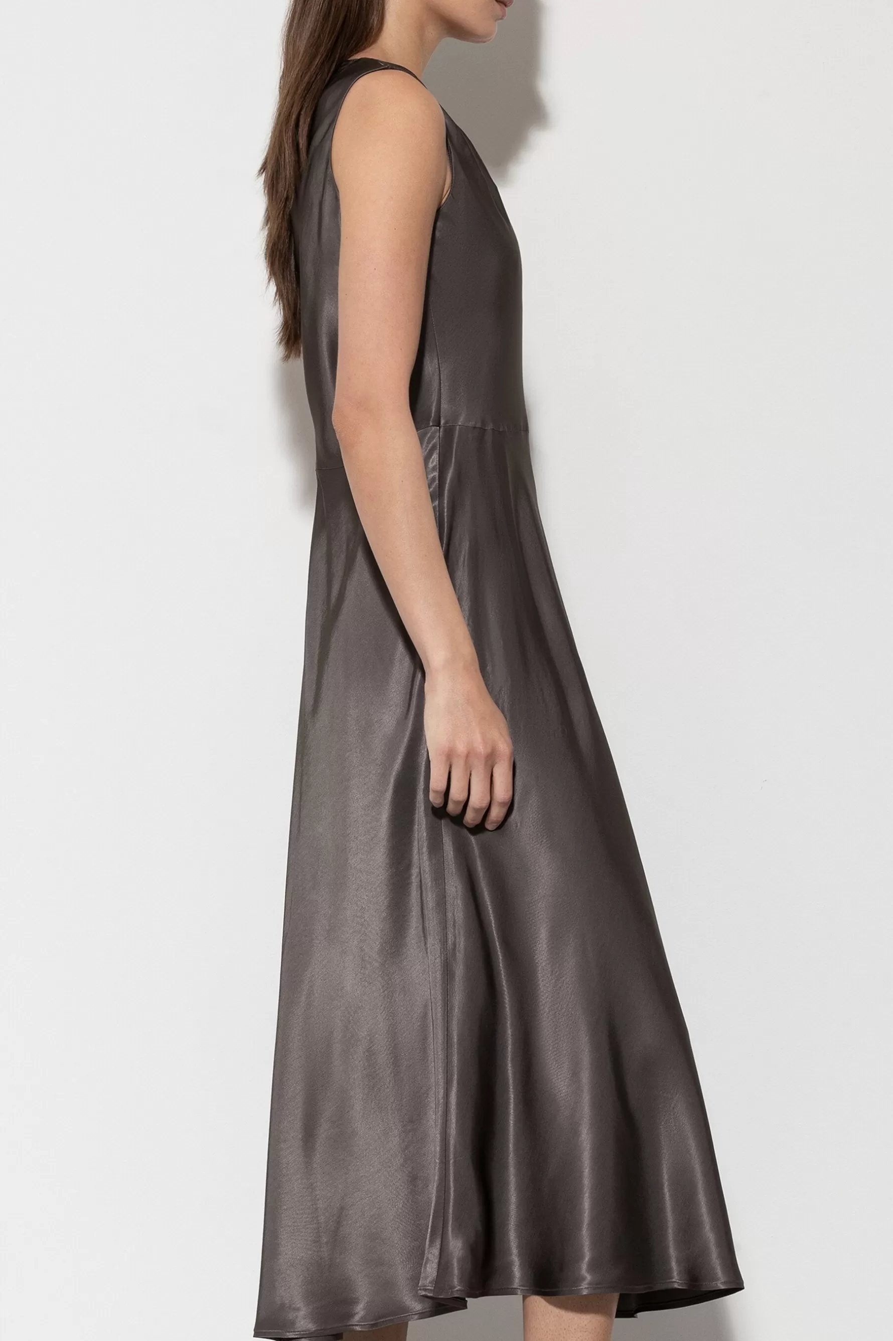 Kleider-LUISA CERANO Satin-Kleid