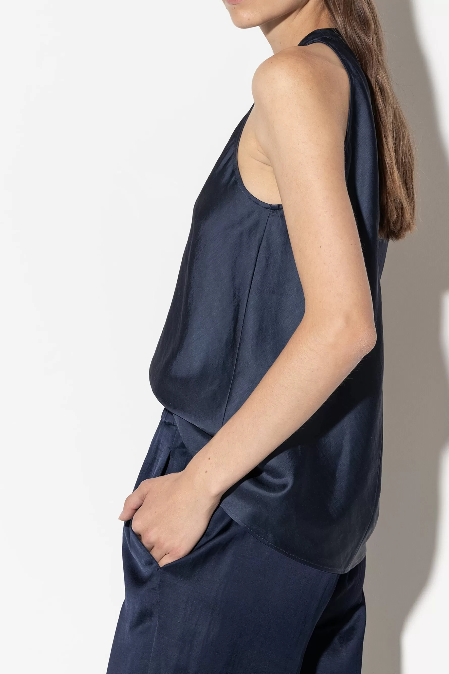 Sets | Blusen-LUISA CERANO Satin-Top