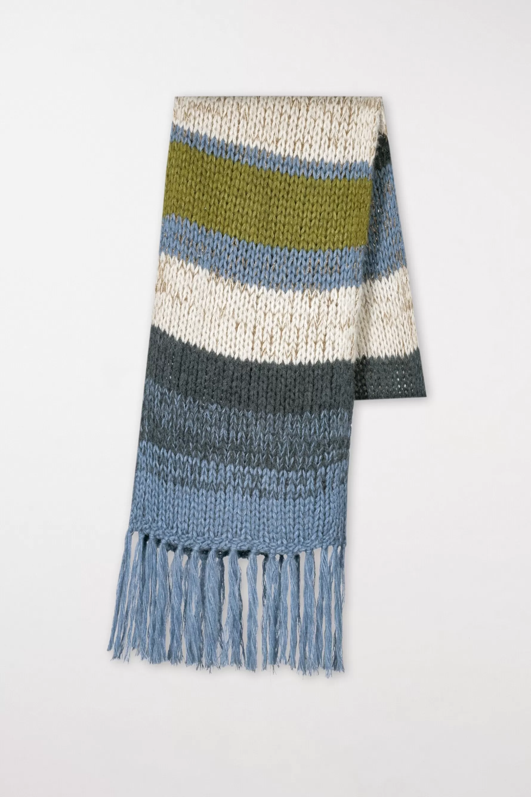 Accessoires-LUISA CERANO Schal Mit Fancy-Stripe multi