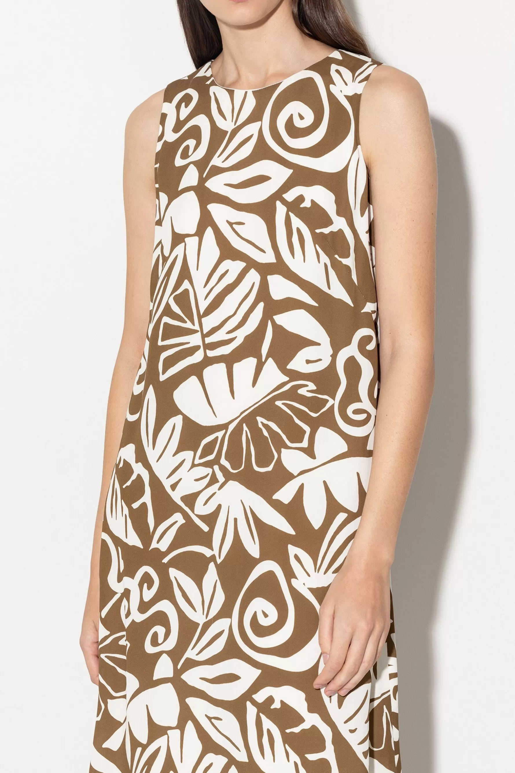 Kleider-LUISA CERANO Shiftdress Mit Leaf-Print multi