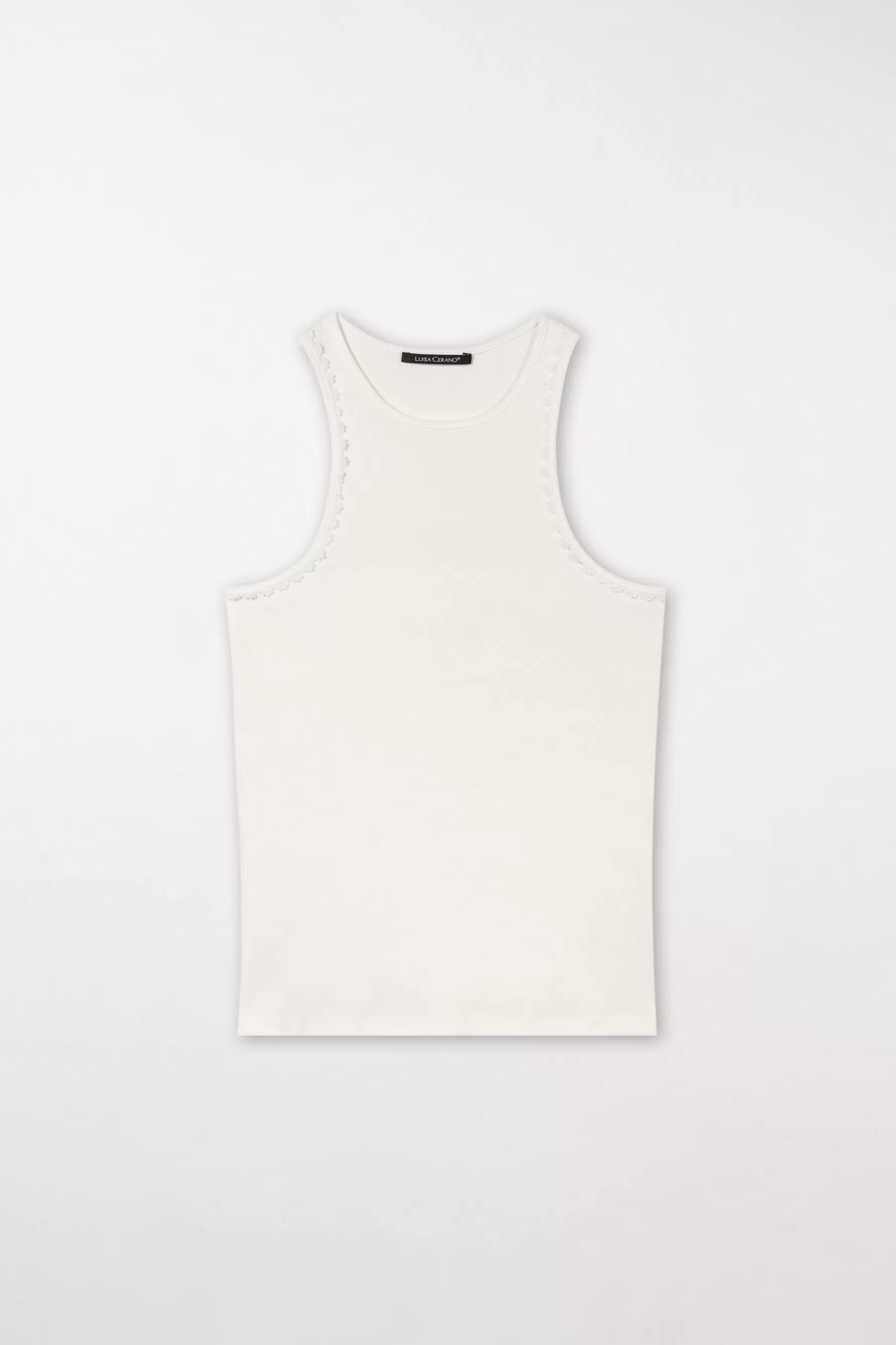Shirts & Tops-LUISA CERANO Tanktop In Ripp-Optik