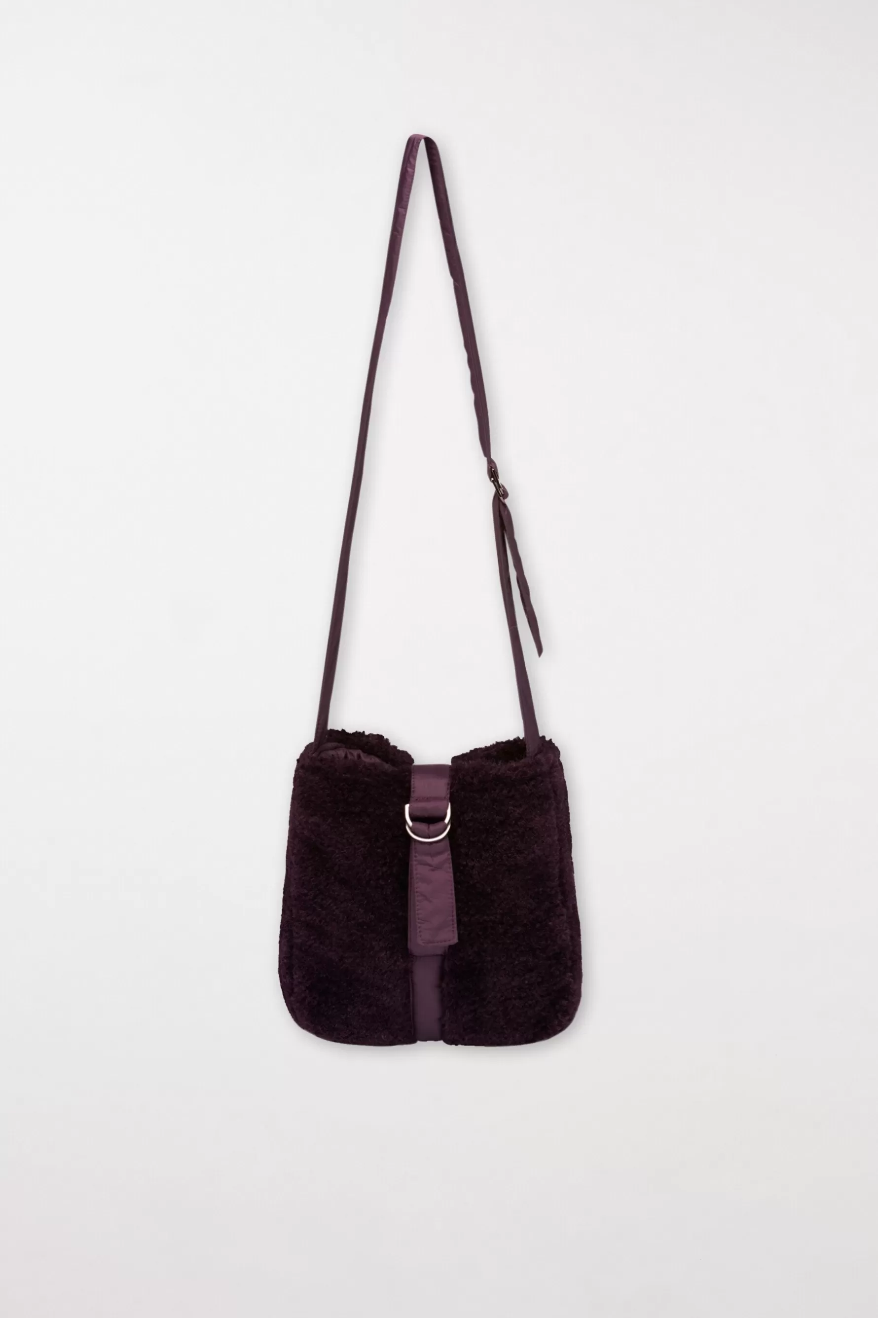 Accessoires-LUISA CERANO Tasche In Felloptik burgundy