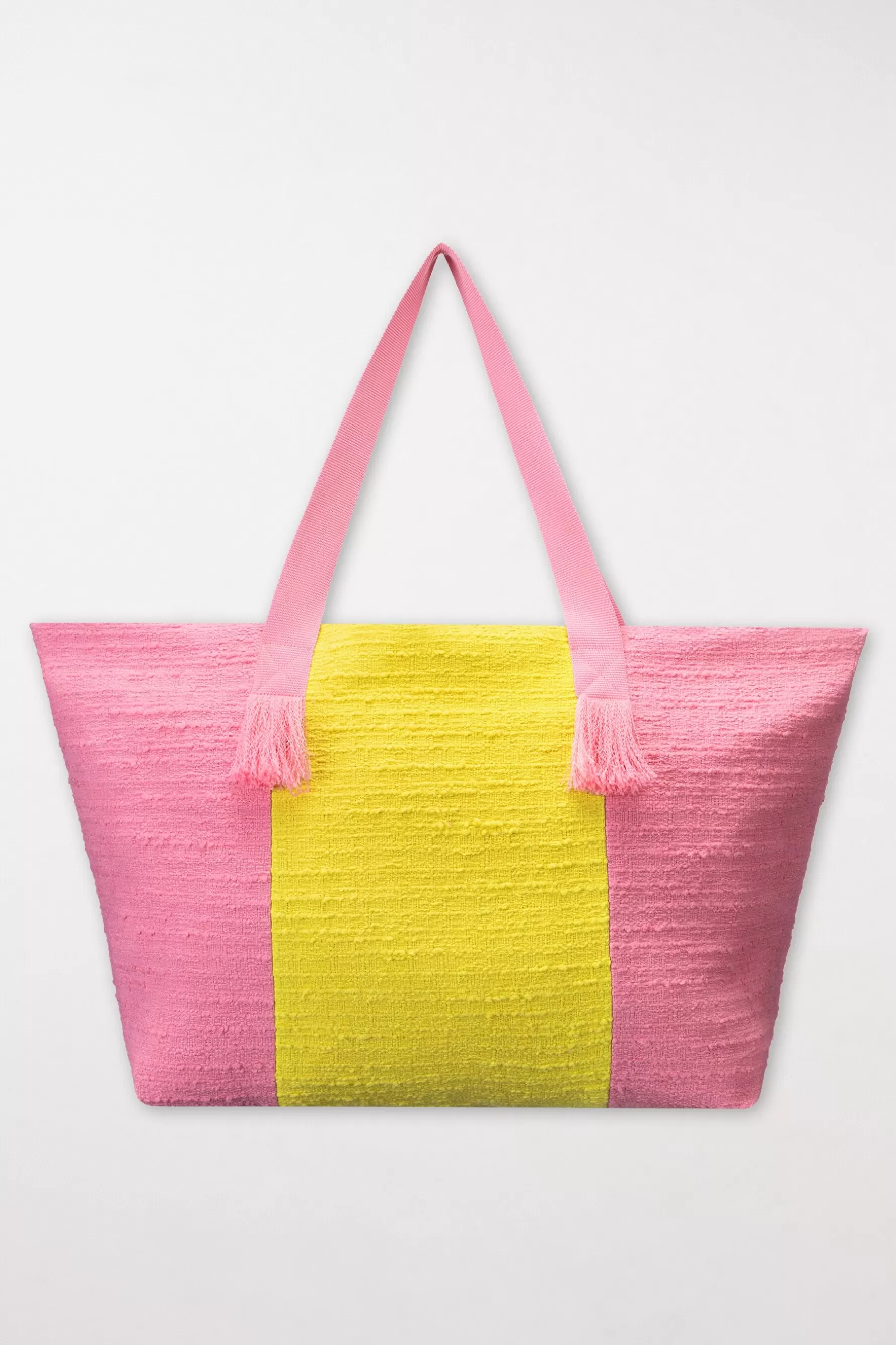 Accessoires-LUISA CERANO Tasche In Tweed-Optik candy pink