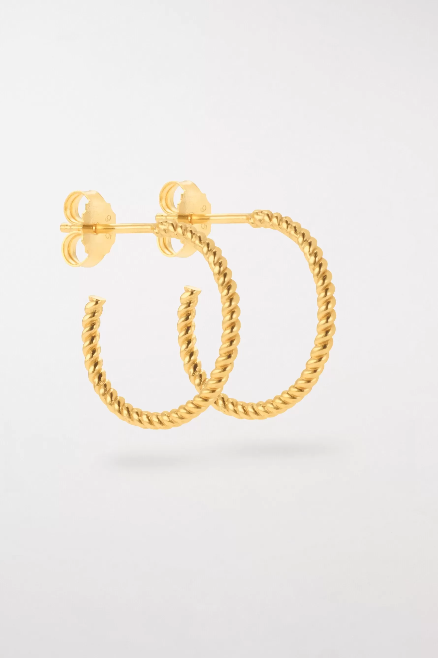 Accessoires-LUISA CERANO Twisted-Kreolen (klein)